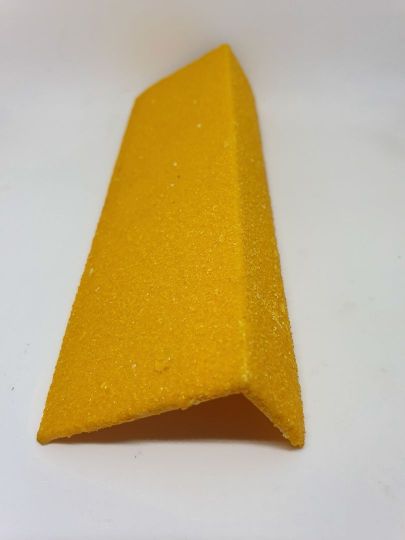 50x30mm MFRP Stair Nosing (Grey or Yellow) - 1m & 1.5m lengths