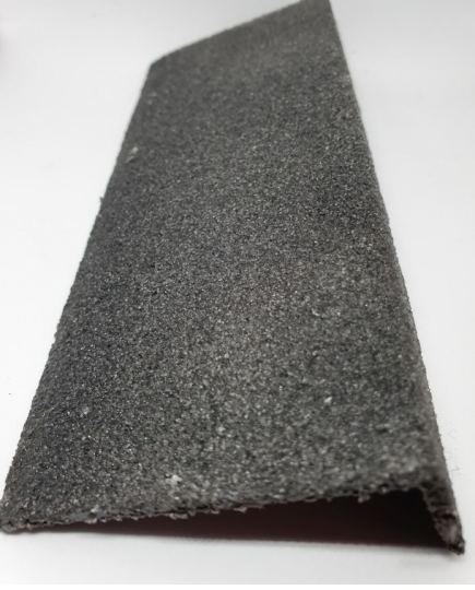 75x30mm MFRP Stair Nosing - Industrial Grey-  595mm, 1m & 1.5m lengths