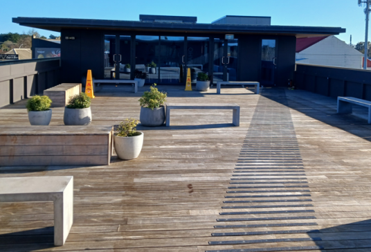 AUGUST 2025 - Deck Treads retro fitted to Community Centre