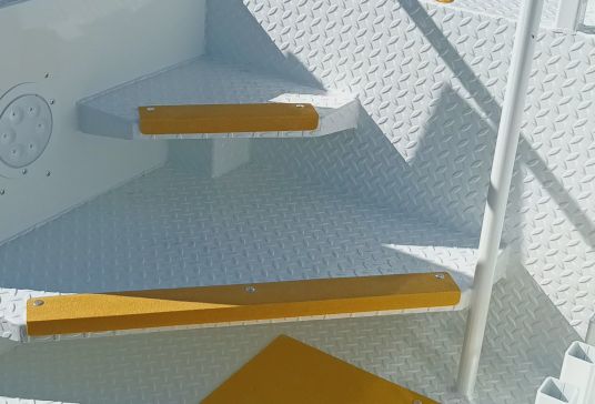 FRP Tiles fitted to roading trucks